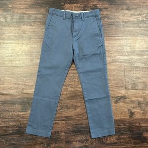 Crewcuts Boys' skinny pant in flex chino in Overcast blue